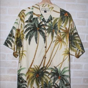 100% Silk Tommy Bahama Button Down